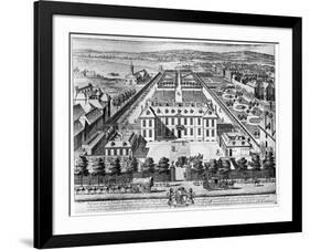 Burlington House, Piccadilly, Early 18th Century-Johannes Kip-Framed Giclee Print