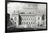 Burlington House, Royal Acadamy of Arts, Piccadilly, London, C.1829-31(Engraving)-Thomas Hosmer Shepherd-Framed Giclee Print