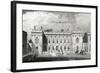 Burlington House, Royal Acadamy of Arts, Piccadilly, London, C.1829-31(Engraving)-Thomas Hosmer Shepherd-Framed Giclee Print
