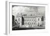 Burlington House, Royal Acadamy of Arts, Piccadilly, London, C.1829-31(Engraving)-Thomas Hosmer Shepherd-Framed Giclee Print