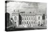 Burlington House, Royal Acadamy of Arts, Piccadilly, London, C.1829-31(Engraving)-Thomas Hosmer Shepherd-Stretched Canvas