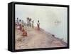 Burma, Irrawaddy River-R Talbot Kelly-Framed Stretched Canvas