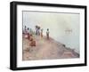 Burma, Irrawaddy River-R Talbot Kelly-Framed Art Print