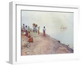 Burma, Irrawaddy River-R Talbot Kelly-Framed Art Print