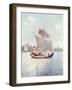 Burma, Irrawaddy River-R Talbot Kelly-Framed Art Print