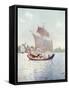 Burma, Irrawaddy River-R Talbot Kelly-Framed Stretched Canvas