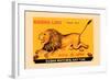 Burma Lion-null-Framed Art Print