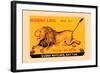 Burma Lion-null-Framed Art Print