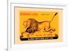 Burma Lion-null-Framed Art Print