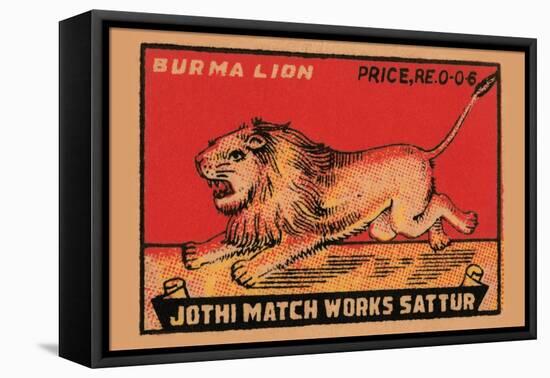 Burma Lion-null-Framed Stretched Canvas