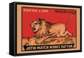 Burma Lion-null-Framed Stretched Canvas