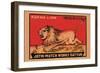 Burma Lion-null-Framed Art Print