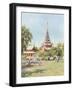 Burma, Mandalay Palace-R Talbot Kelly-Framed Art Print