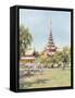 Burma, Mandalay Palace-R Talbot Kelly-Framed Stretched Canvas