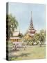 Burma, Mandalay Palace-R Talbot Kelly-Stretched Canvas