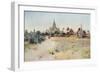 Burma, Pagan, Ananda 1905-R Talbot Kelly-Framed Art Print