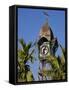 Burma, Rakhine State, the Old Clock Tower at Sittwe, Myanmar-Nigel Pavitt-Framed Stretched Canvas