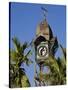 Burma, Rakhine State, the Old Clock Tower at Sittwe, Myanmar-Nigel Pavitt-Stretched Canvas