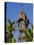 Burma, Rakhine State, the Old Clock Tower at Sittwe, Myanmar-Nigel Pavitt-Stretched Canvas