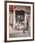 Burma, Rangoon, Pagoda-R Talbot Kelly-Framed Art Print