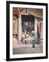 Burma, Rangoon, Pagoda-R Talbot Kelly-Framed Art Print