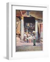 Burma, Rangoon, Pagoda-R Talbot Kelly-Framed Art Print