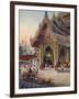 Burma, Rangoon Shwe Dagon-R Talbot Kelly-Framed Art Print