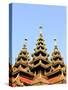 Burma Sanctuary Roof  in Wat Sri Chum, Lampang-porntip-Stretched Canvas