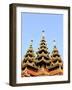 Burma Sanctuary Roof  in Wat Sri Chum, Lampang-porntip-Framed Photographic Print