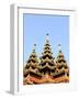 Burma Sanctuary Roof  in Wat Sri Chum, Lampang-porntip-Framed Photographic Print