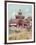 Burma Scenery, Rest House-R Talbot Kelly-Framed Art Print