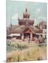 Burma Scenery, Rest House-R Talbot Kelly-Mounted Art Print