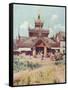 Burma Scenery, Rest House-R Talbot Kelly-Framed Stretched Canvas