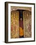 Burma, Wun Nyat, the Abbot Closes the Ornate Door to Beautiful Wun Nyat Monastery, Myanmar-Nigel Pavitt-Framed Photographic Print