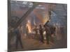 Burmeister and Wain Iron Foundry 1885-Peder Severin Kroyer-Mounted Giclee Print