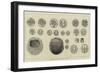 Burmese and Siamese Coins-null-Framed Giclee Print