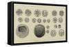 Burmese and Siamese Coins-null-Framed Stretched Canvas