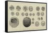 Burmese and Siamese Coins-null-Framed Stretched Canvas