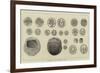 Burmese and Siamese Coins-null-Framed Giclee Print