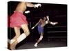 Burmese Boxing, No Kicks or Punches Barred, Mandalay, Myanmar (Burma), Asia-Upperhall Ltd-Stretched Canvas