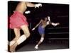 Burmese Boxing, No Kicks or Punches Barred, Mandalay, Myanmar (Burma), Asia-Upperhall Ltd-Stretched Canvas