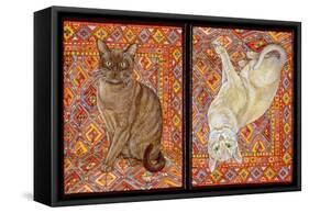 Burmese Carpet-Patch, 1997-Ditz-Framed Stretched Canvas