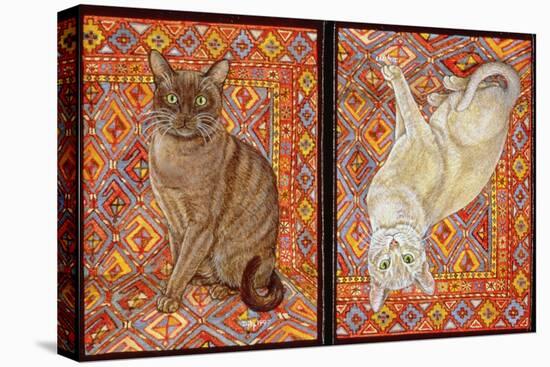 Burmese Carpet-Patch, 1997-Ditz-Stretched Canvas