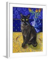 Burmese Cat, Series I-Isy Ochoa-Framed Giclee Print