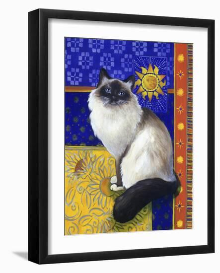 Burmese Cat, Series I-Isy Ochoa-Framed Giclee Print