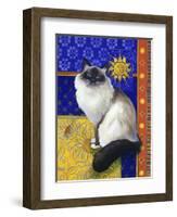 Burmese Cat, Series I-Isy Ochoa-Framed Giclee Print