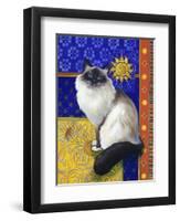 Burmese Cat, Series I-Isy Ochoa-Framed Giclee Print