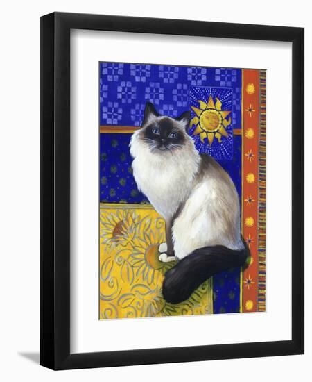 Burmese Cat, Series I-Isy Ochoa-Framed Giclee Print