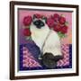 Burmese Cat, Series II-Isy Ochoa-Framed Giclee Print