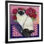 Burmese Cat, Series II-Isy Ochoa-Framed Giclee Print